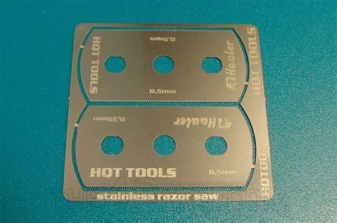 Stainless razor saw set (2 pcs)