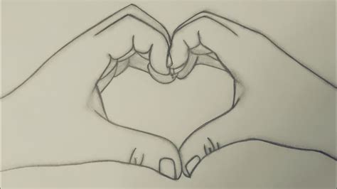 Hand Heart Images Drawing / Choose from over a million free vectors, clipart graphics, vector ...