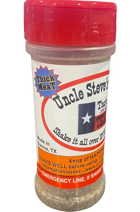 Uncle Steve's Shake - Thick Meat - Lone Star BBQ Pro Shop