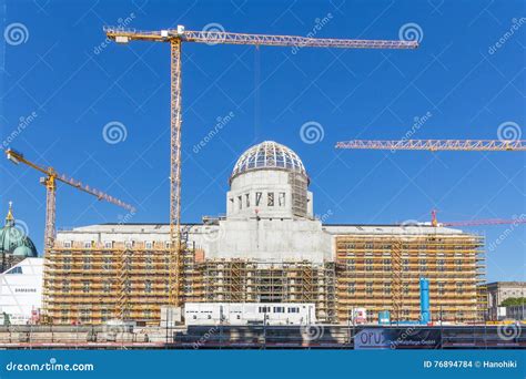 Reconstruction Berlin Palace - Front Editorial Stock Image - Image of ...