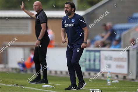 Paul Hartley Manager Hartlepool United Second Editorial Stock Photo ...