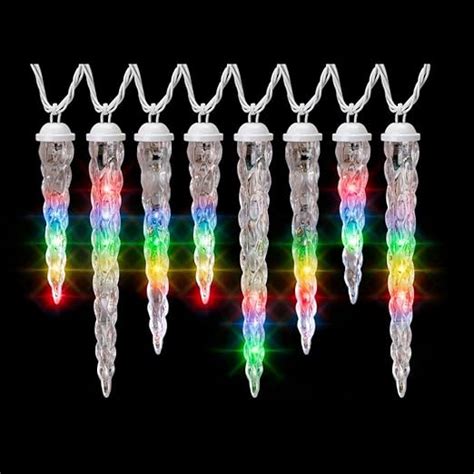 Amazon.com: Gemmy LED Lightshow Shooting Star Icicle Lights Multi-Color Set Of 8: Home & Kitchen