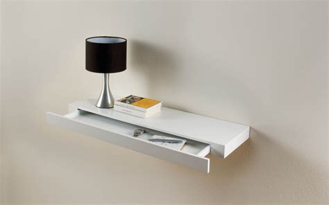 Floating Shelf with Drawer - Foter