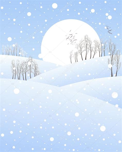 Snowy day Stock Vector Image by ©sandesh1264 #38201169