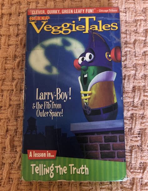 VeggieTales - Larryboy And The Fib from Outer Space! (VHS, 1998)