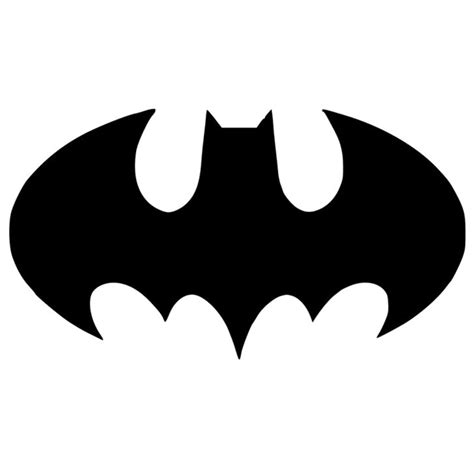 Bat Symbol-Batman Stencil Made from 4 Ply Mat Board