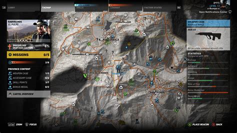 Ghost Recon Wildlands Weapons Map - Maps For You