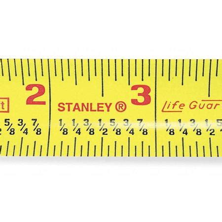 25 ft. Fractional Read Tape Measure, Yellow, 1" Blade - Walmart.com - Walmart.com