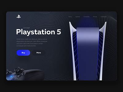 PlayStation 5 Concept by Евгений Жихарев on Dribbble