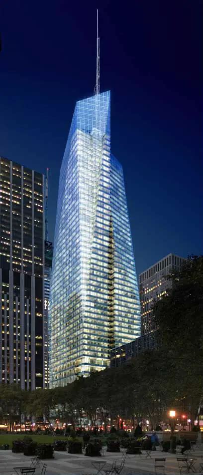 One Bryant Park New York, Bank of America Tower - e-architect