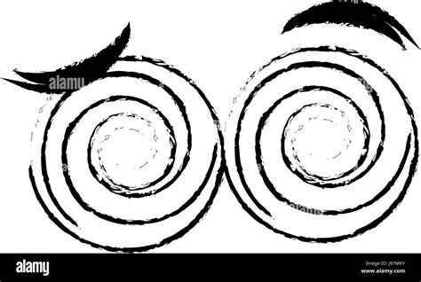 Crazy cartoon eyes Stock Vector Image & Art - Alamy