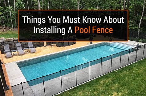 Things You Must Know About Installing A Pool Fence – Poolfence