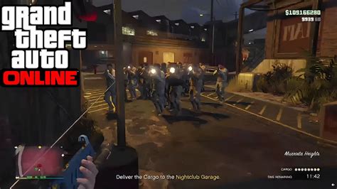 A hilarious GTA Online glitch spawns dozens of enemy NPCs in the same spot