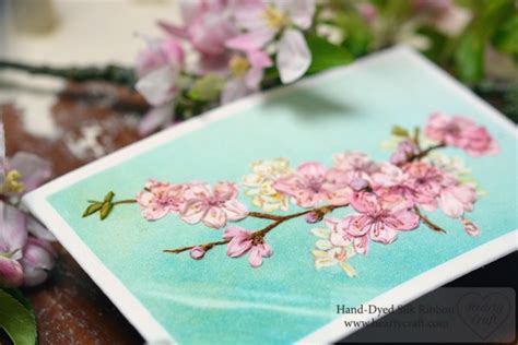 Ribbon Embroidery – Cherry Blossom – Needle Work