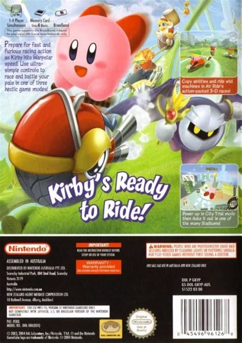 Kirby's Air Ride for GameCube - Sales, Wiki, Release Dates, Review ...