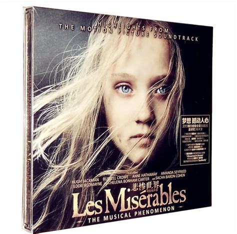 Free Shipping: Les Miserables Soundtrack Music Collection CD Seal-in CD/DVD Player Bags from ...