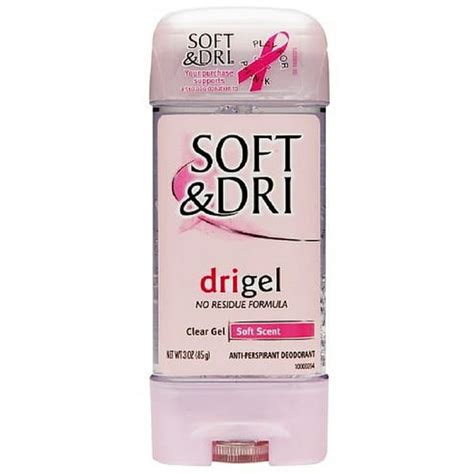 Soft & Dri Clear Gel Antiperspirant Deodorant, Soft Scent 3 oz - Walmart.com - Walmart.com