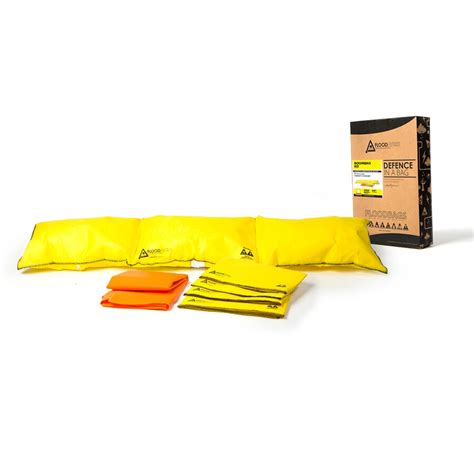 Flood Avert 5-Pack 11-in L x 3.5-in W Self-Inflating Flood Bags at ...