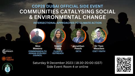 COP28 Blue Zone Event: Communities catalysing Social & Environmental Change: Intersectional ...