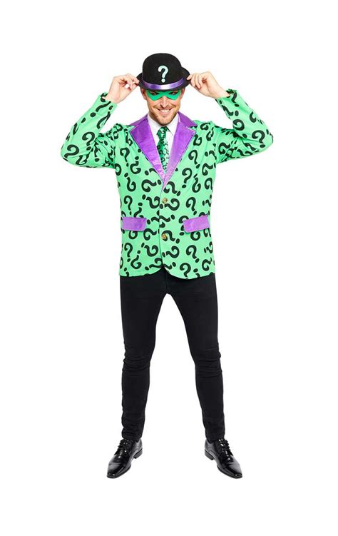 Adult The Riddler Costume - fancydress.com