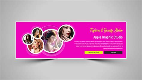 Slider Banner Design for Fashion & Beauty - Photoshop Tutorial - Apple ...