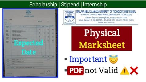 MAKAUT Provisional Marksheet Grade Card Release date 2021 @makautexam.net - Makaut Mentor