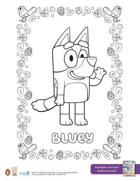 Bluey Printables and Activities | Brightly | Birthday coloring pages ...