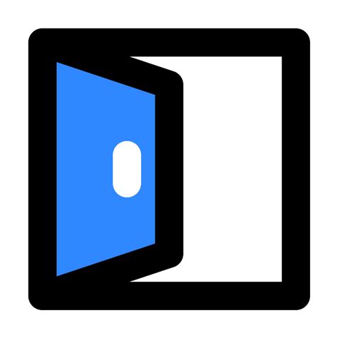 Push Door Vector SVG Icon - SVG Repo