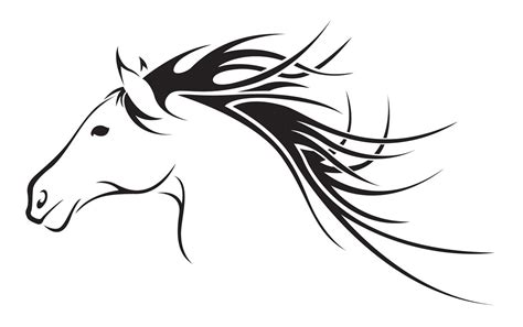 Arabian Horse Drawing | Free download on ClipArtMag