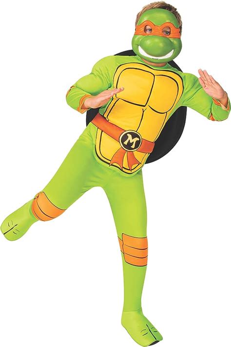 Adult Classic TMNT Michelangelo Costume | eduaspirant.com