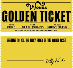 Wonka Golden Ticket Logo PNG Vector (EPS) Free Download
