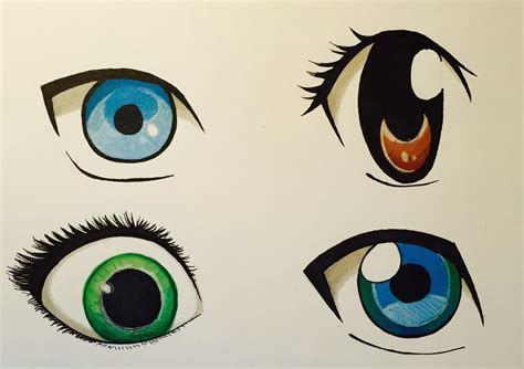 Resultado de imagem para blue anime eye | Глаза аниме, Легкие рисунки, Мультипликационные рисунки