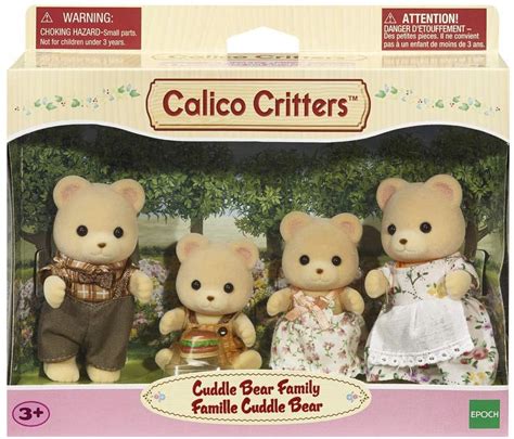 Calico Critters Cuddle Bear Family - A2Z Science & Learning Toy Store