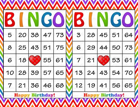 50 Free Printable Bingo Cards / 30 BB8 Star Wars Bingo cards ...