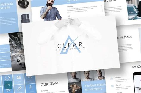 Clear Minimalist Keynote Template | Design Shack