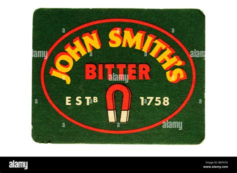 john smiths bitter est 1758 Stock Photo - Alamy