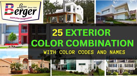 Colour combination for house exterior painting / Berger paints exterior house painting color ...