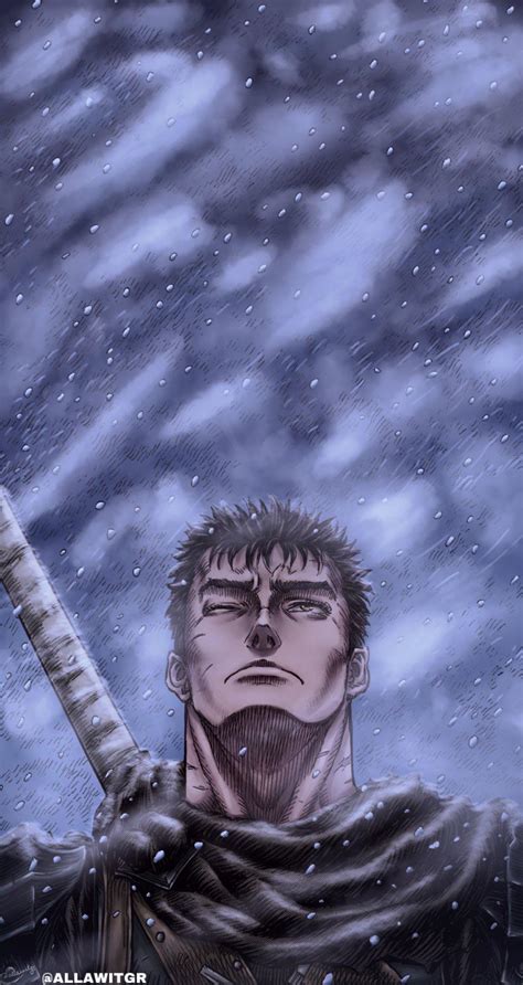 My manga coloring for Guts …🌬 : Berserk