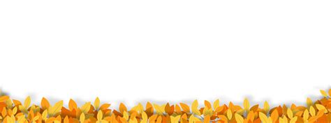 Autumn Border PNGs for Free Download