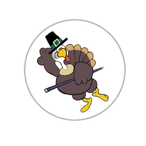 Stonehouse Collection: Thanksgiving Turkey Sticker - 144 Seals