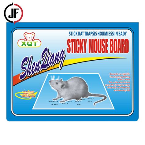 JF Mouse Glue Trap Rat Glue Traps Sticky Adhesive Glue Mouse Trap, Mouse & Rat Killer Rodent ...