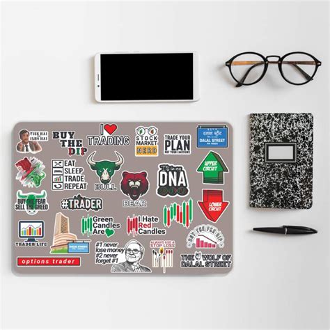 Laptop Stickers for Traders & Investors - Financial Adda