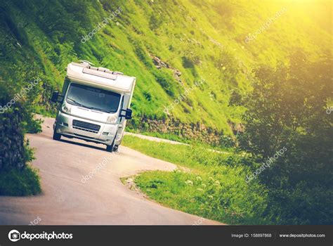 Camper Van Road Trip Stock Photo by ©welcomia 158897868