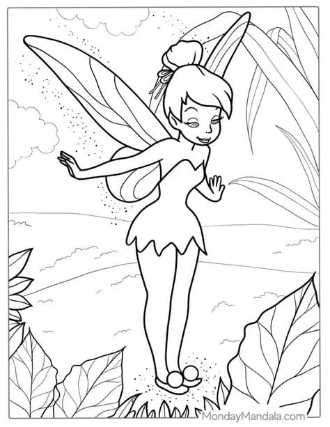 20 Tinker Bell Coloring Pages (Free PDF Printables)