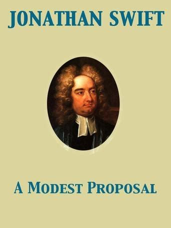 Irony in "A Modest Proposal" by Jonathan Swift. | FreebookSummary