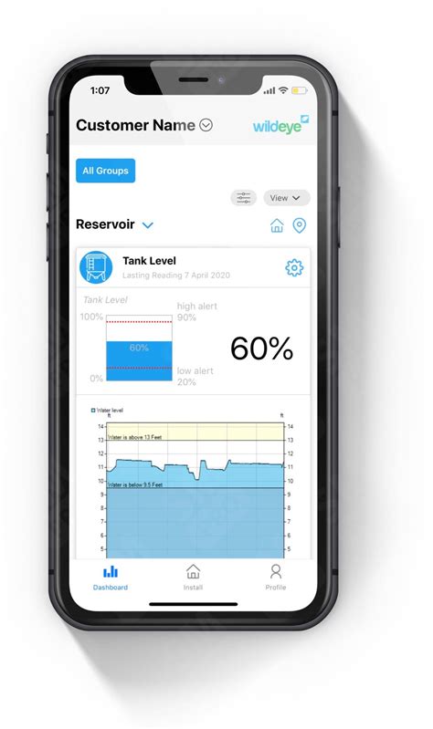 Water Level Monitoring. Reservoirs, Tanks, River & Groundwater. - Wildeye®