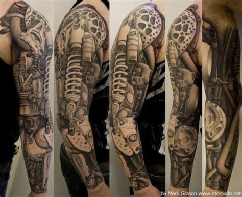 41 steampunk tattoo designs Every Machinery Fan Would Love