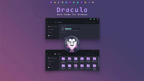 Dracula Theme For Windows 10 & 11 » VIN STAR