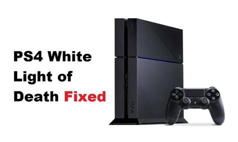 How to Fix PS4 White Light of Death?