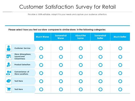 Customer Satisfaction Survey Template